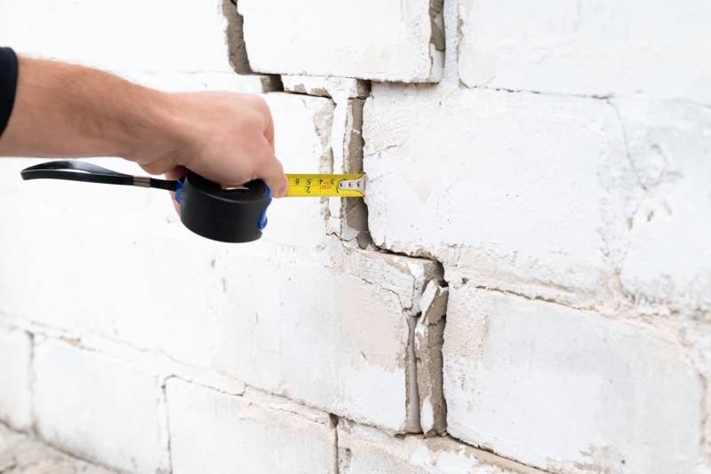 Expertise suite à l'apparition de fissures sur la cloison d'un appartement à Nice par AAZ Expert Bâtiment